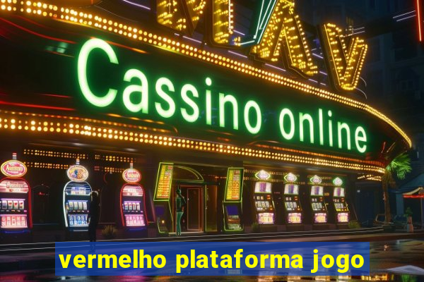 vermelho plataforma jogo